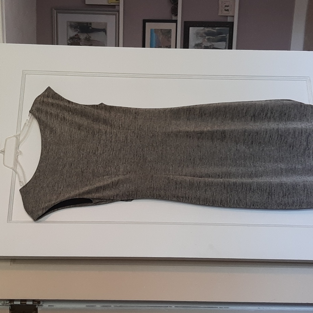 Loft Side Ruched Dress Small - Picture 3 of 6